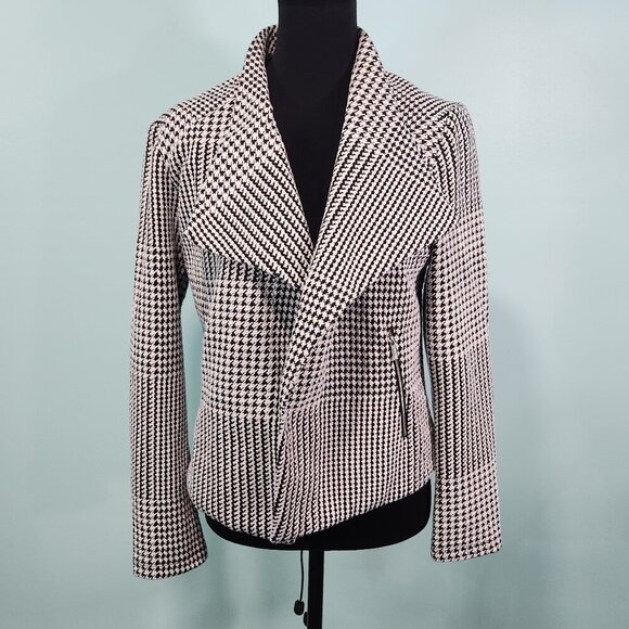 Calvin Klein Houndstooth Open-Front Jacket Medium
Lot H - Picture 1 of 7